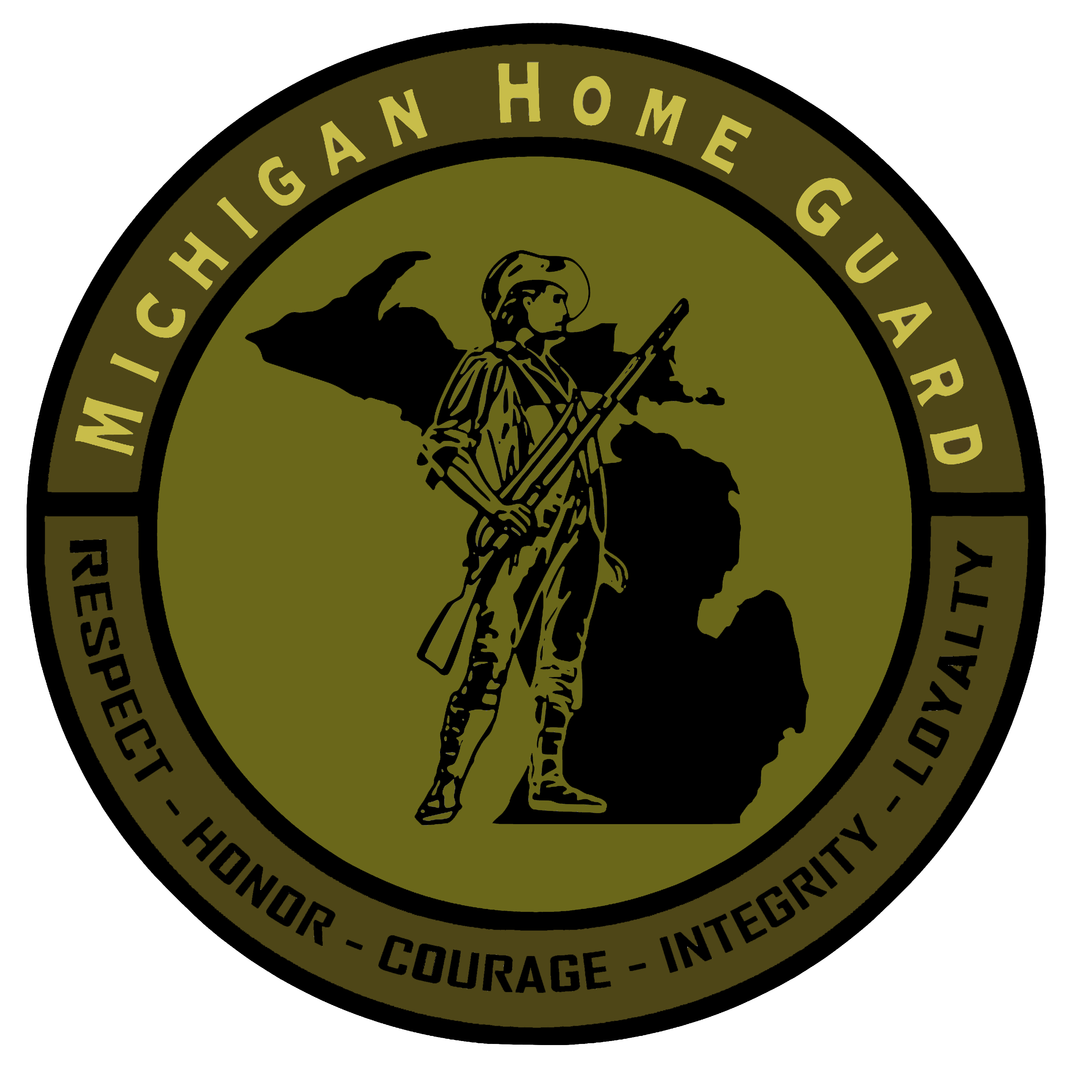 Michigan Home Guard Logo